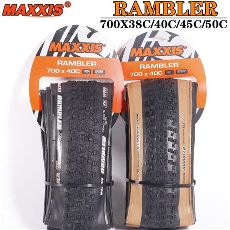 Maxxis RAMBLER ยางล้อรถจักรยาน 700x40C 700x45C 50C | Shopee Thailand