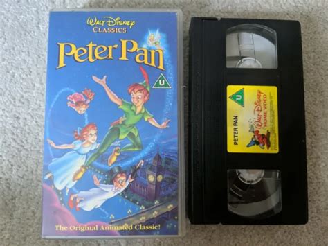 Walt Disney Classic Collection Vhs Tape Peter Pan Eur Picclick Fr