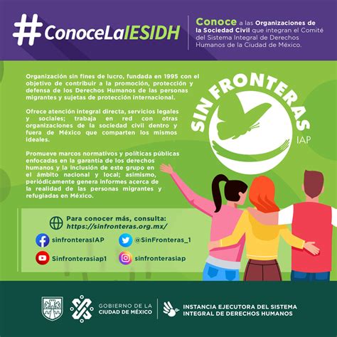 Sistema Integral De Derechos Humanos On Twitter Conocelaiesidh