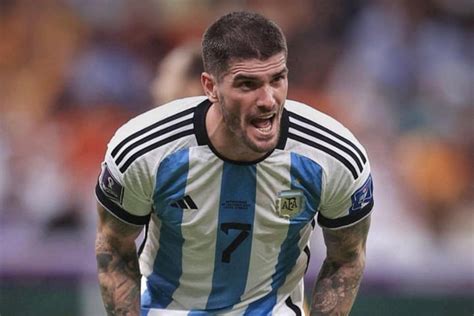 La Confesión De Rodrigo De Paul Me Siento Más Importante En La Selección Argentina Que En