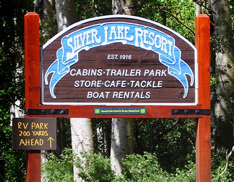 Silver Lake Resort Map