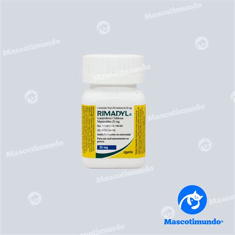 Rimadyl Mg Antiinflamatorio Tabletas Masticables Zoetis