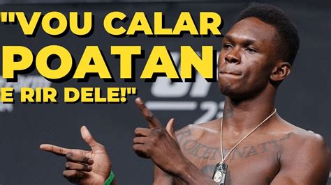 Israel Adesanya Fala Sobre Alex Poatan No Ufc E Manda Recado Ao Lutador Brasileiro Youtube