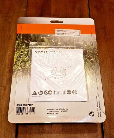 New Genuine Stihl Polycut Trimmer Head W Blades Fsa