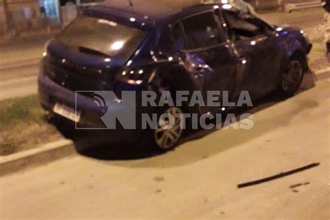 Fuerte Choque Entre Un Auto Y Un Cami N En Ruta Nacional Rafaela