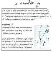 Exploring Algebraic Vectors In 2D And 3D Space Course Hero