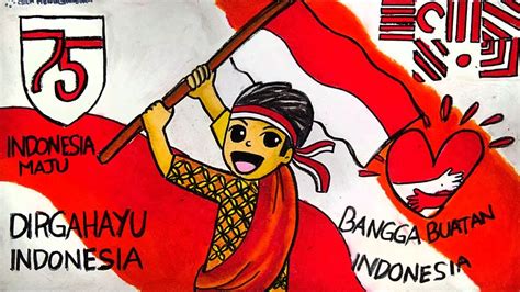 Slogan Kemerdekaan Indonesia Ilustrasi