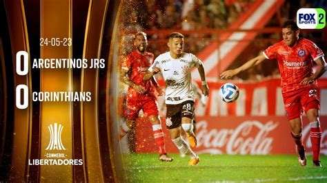 ARGENTINOS JRS Y CORINTHIANS IGUALARON 0 A 0 COPA CONMEBOL