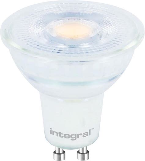 Integral Led Gu Led Spot Glas Watt K Extra Warm Wit