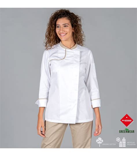 Chaqueta Cocina Mujer 9429 Garys De Tejido Reciclado KLOPMAN