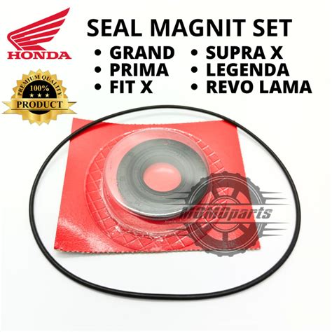 Original Seal Magnit Set Plus Oring Honda Gb Grand Prima Supra Fit X