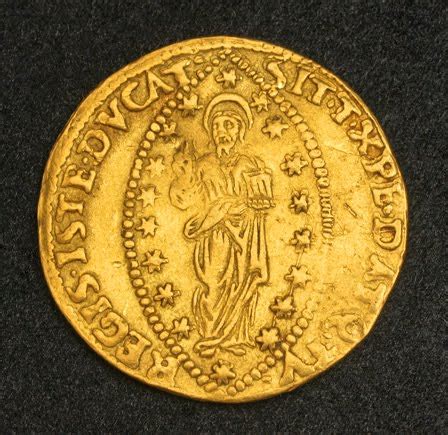 Italian States coins - Venetian Gold Ducat - Zecchino, Doge Francesco ...