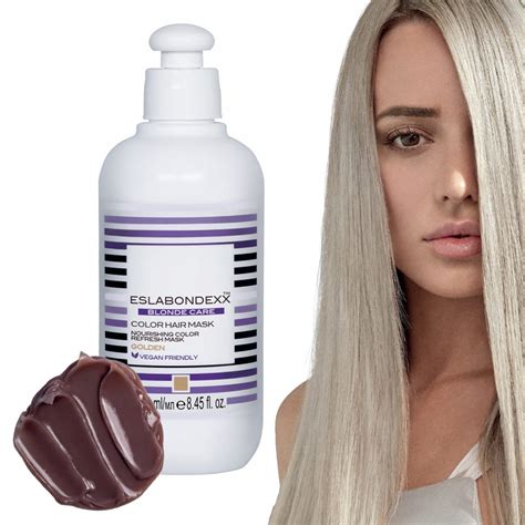 Eslabondexx Blonde Care Golden Maska Koloryzuj Ca Do W Os W Blond