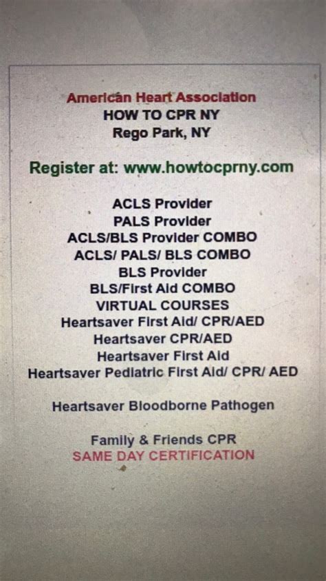 Cpr Courses On Twitter Bls Acls Pals Heartsaver First Aid Cpr Aed