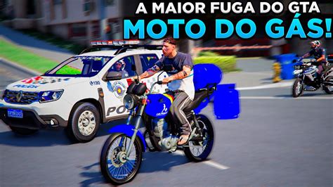 FUGA ENTRE AMIGOS A FUGA MAIS INSANA DE TODO O GTA MOTO DO GÁS vs