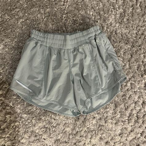 Lululemon Hotty Hot Low Rise Short Hazy Jade Depop