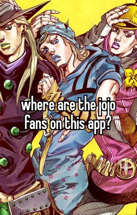 Srsly Tho Where Is Everyone 😭😭😭 Jojo Bizzare Adventure Jojo Memes