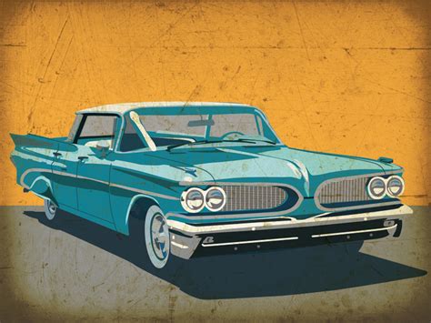 Vintage Pontiac By David Cran On Dribbble