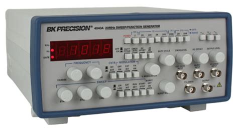 Model 4040a 20 Mhz Sweep Function Generator Bandk Precision