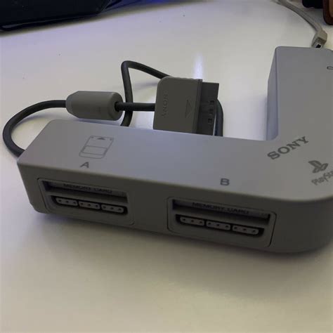 Official Sony Playstation 1 Multitap Scph 1070 Allows 4 Players