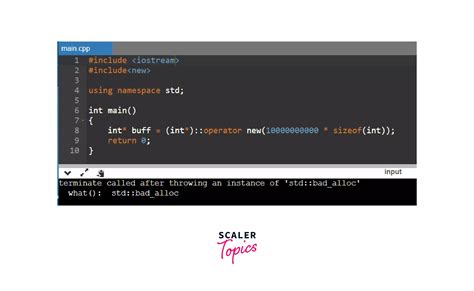 New Operator In C Scaler Topics