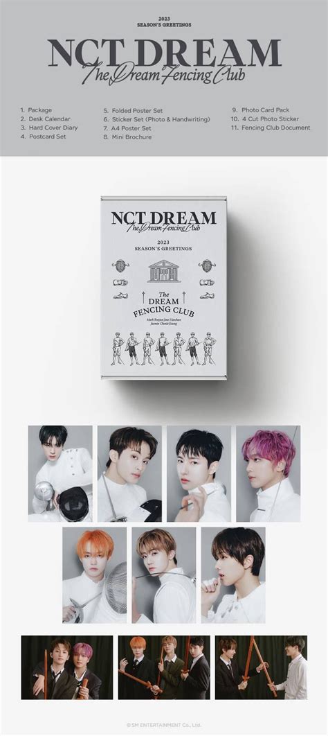 Nct Dream 2023 Seasons Greetings The Dream Fencing Club Pantip