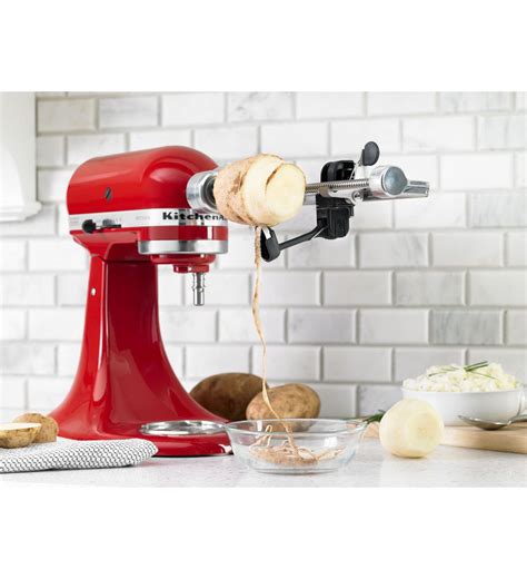 Kitchenaid Ksm1apc Spiralizer Attachment With Peel Core And Slice — Life