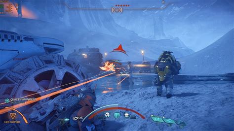 Mass Effect Andromeda 49 Voeld Battle With Kett And Poachers Youtube