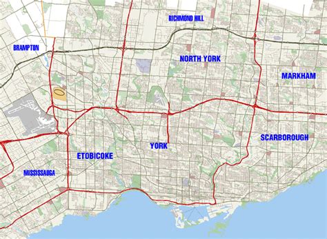 Toronto Map