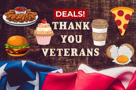 60+ Free Meals, Discounts and Deals on Veterans Day in Kentucky