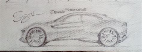 2023 Ferrari Purosangue Suv By Varpet Gagik Concept Art Sketch Ferrari
