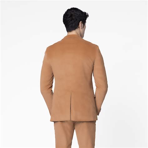 Custom Suits Made For You Greenwich Wide Corduroy Tobacco Suit