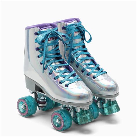 Impala Skate Light Blue Pink Aqua Roller Skates Thedoublef