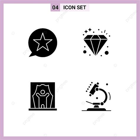 Group Symbol Vector Design Images Group Of Solid Glyphs Signs And