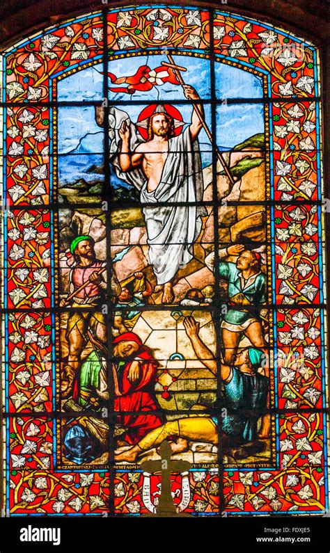 Resurrection Stained Glass