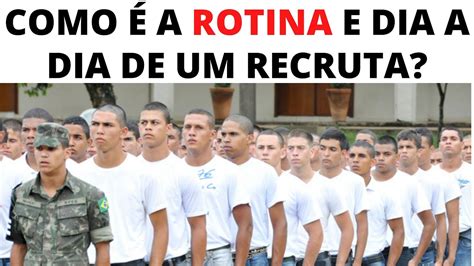 Ano De Um Recruta Como A Rotina De Um Recruta No Ex Rcito