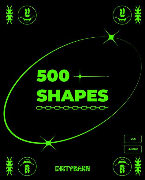 3D Chromatic Shapes Pack Dirtybarn