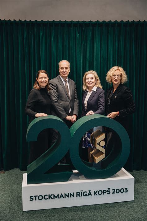 Stockmann Riga celebrates its 20th anniversary.
