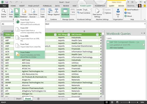 Introduction To Microsoft Power Query For Excel Excel