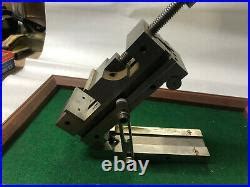 MACHINIST LATHE MILL Adjustable Angle Pecision Ground Sine Vise 2 OfCe