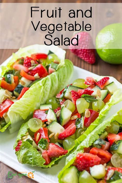 Công thức salad trái cây rau củ mùa hè