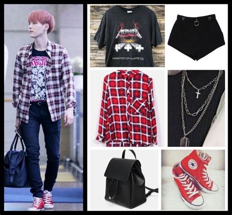 6 Outfits Inspirados En El Estilo De Suga Ropa Bts Ropa Outfits