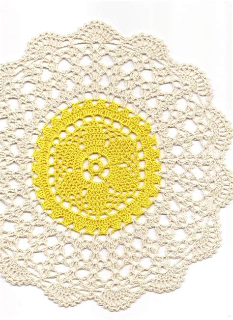 Crochet Lace Doily Small Crocheted Doilies Housewarming Gift Home