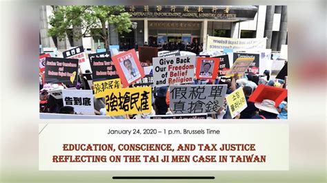 Education Conscience And Tax Justice Reflection On The Tai Ji Men Case