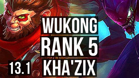 Wukong Vs Kha Jng Rank Wukong Rank Legendary Euw