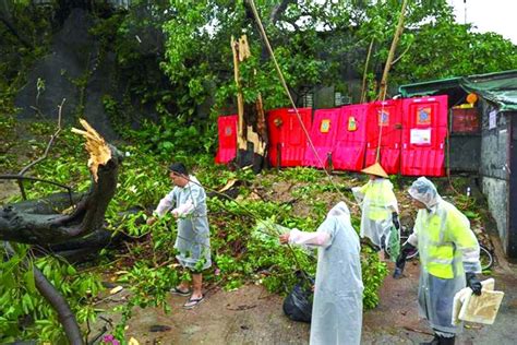 Typhoon Saola Makes Landfall In Southern China The Asian Age Online