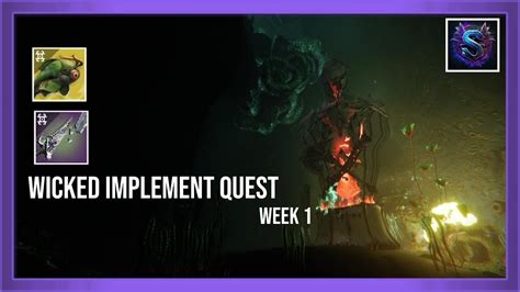 WEEK 1 SEASON OF THE DEEP EXOTIC QUEST WICKED IMPLEMENT DESTINY 2