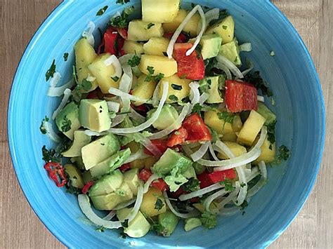 Mango Avocado Salat Von Ennui Chefkoch