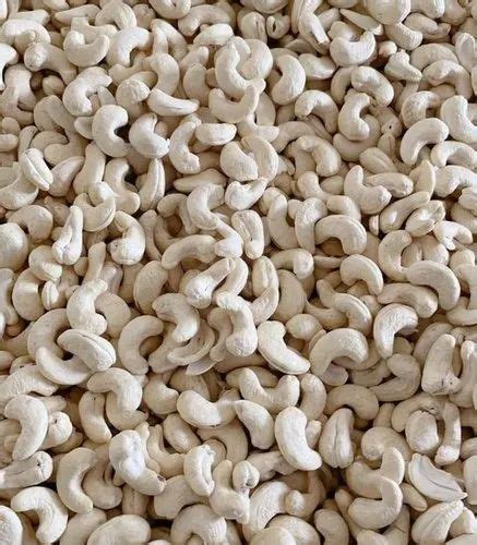 Raw White Scorched Whole Cashew Kernels Packaging Size Loose At Rs