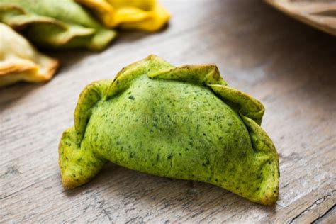 Argentine Empanadas Stuffed With Ricotta Cheese And Spinach Original